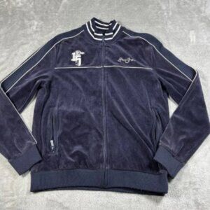 Vintage Sean John Track Jacket Mens Medium Velour Y2K BET Hiphop Awards 15 Rare